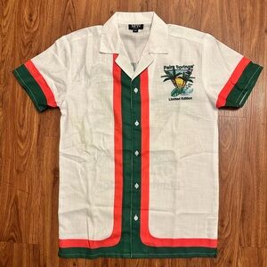 BoohooMAN Limited Edition Men's Shirt - White, Green, Red